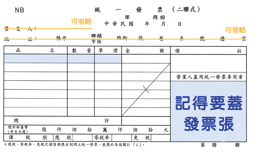 發票範例圖